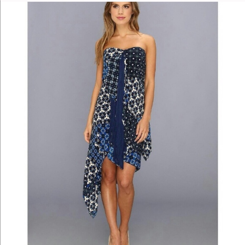 BCBCMaxAzria Enid Strapless Dress